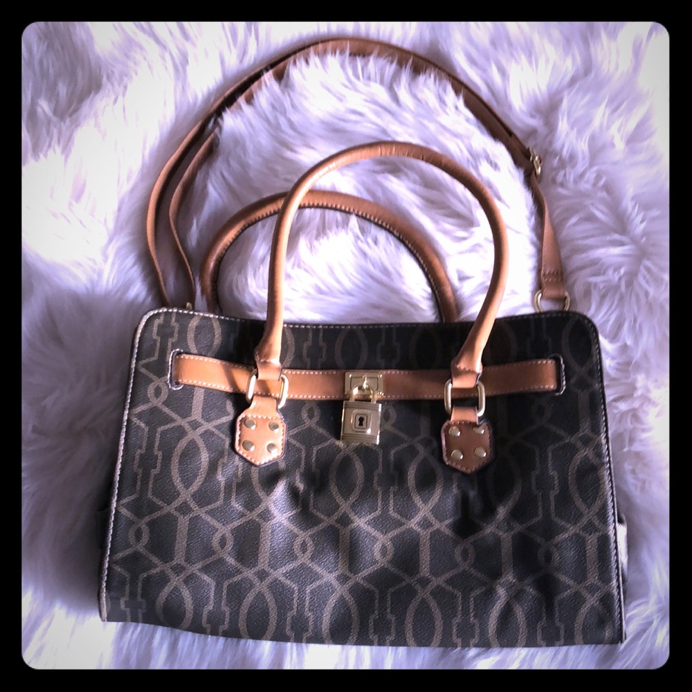 Rosetti Black and Brown Purse